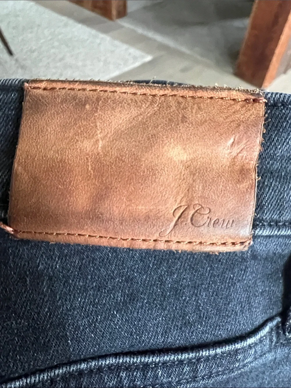 J.Crew Demi Bootcut Crop Black Jeans Size 28